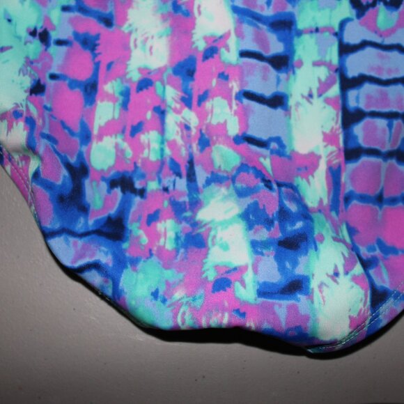 MUlti Color 2 Pcs Justice Tankinki Swimsuit Size 14 - Picture 8 of 10